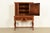 Early 20th Century Early Romweber Antique English Jacobean Carved Oak and Burl Wood Bar Cabinet, Circa 1900 For Sale - Image 5 of 16