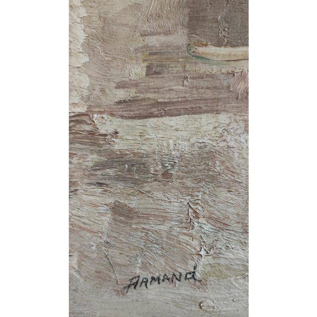 Armand, Pont Neuf à Paris, Oil on Canvas For Sale - Image 3 of 11