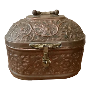 Antique 19th Century Turkish Bath House Cooper Kildan Soap Box