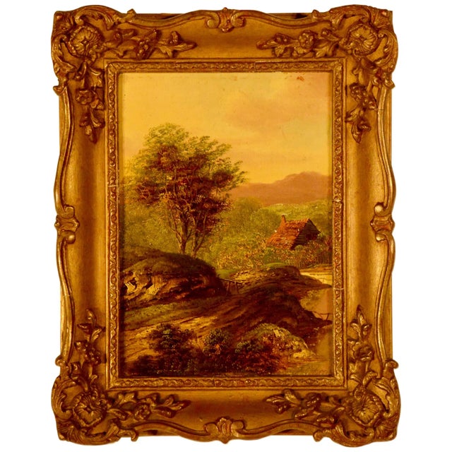 "Landscape" Signed C. Morris For Sale - Image 10 of 10