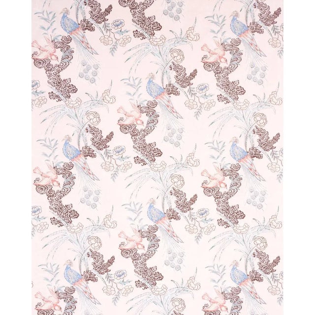 Designed by Miles Redd, Peacock chintz was inspired by an archival fabric and evokes the 1930s designs of John Fowler and...