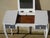 Small White and Gray Dressing Table For Sale - Image 4 of 18