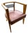 Early Art Deco Modern White Oak Armchair in the Style Josef Hoffmann For Sale