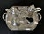 1950s Ocean Liner Silver Plated Pewter Tea Service Maritime Tea Set Cosulich Line Cosi Tabellini Italy - Set of 5 For Sale In New York - Image 6 of 11