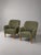 Swedish Modern Lounge Chairs, 1940s, Set of 2 For Sale - Image 3 of 8