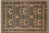 Black Shabby Chic 1990'sPak-Persian Black/Green Wool Rug - 4'0'' X 6'1'' For Sale - Image 8 of 9