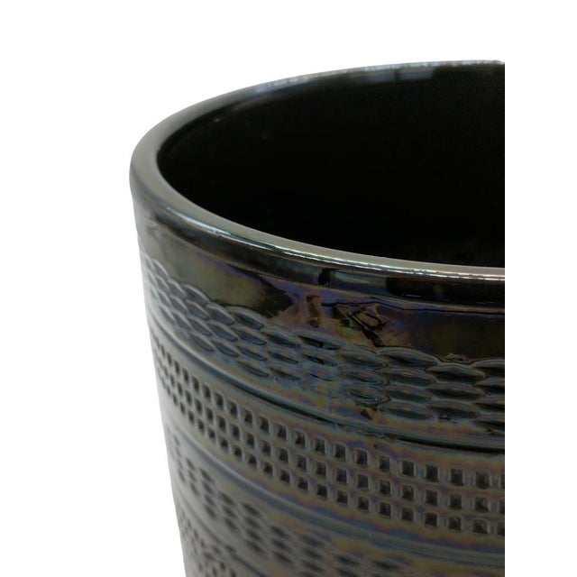 1960s Glazed Terracotta Plant Holder Vasi Treviso, Italy, 1960s For Sale - Image 5 of 8