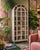 Beige Verona Arched Elm & Glass Bookcase For Sale - Image 8 of 8