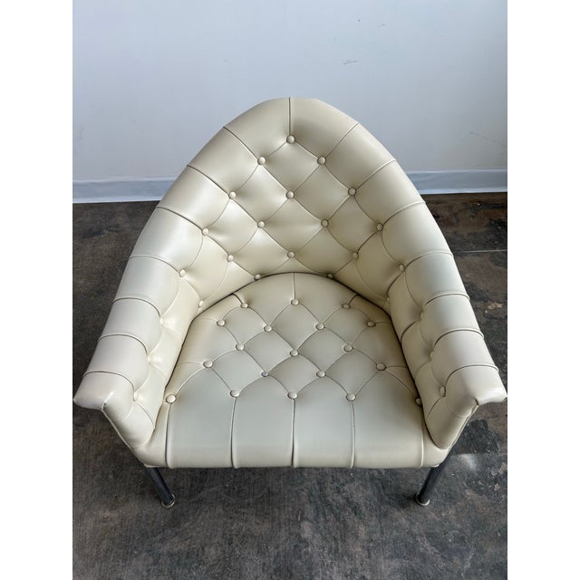 Metal Milo Baughman for Thayer Coggin Lounge Chairs For Sale - Image 7 of 12