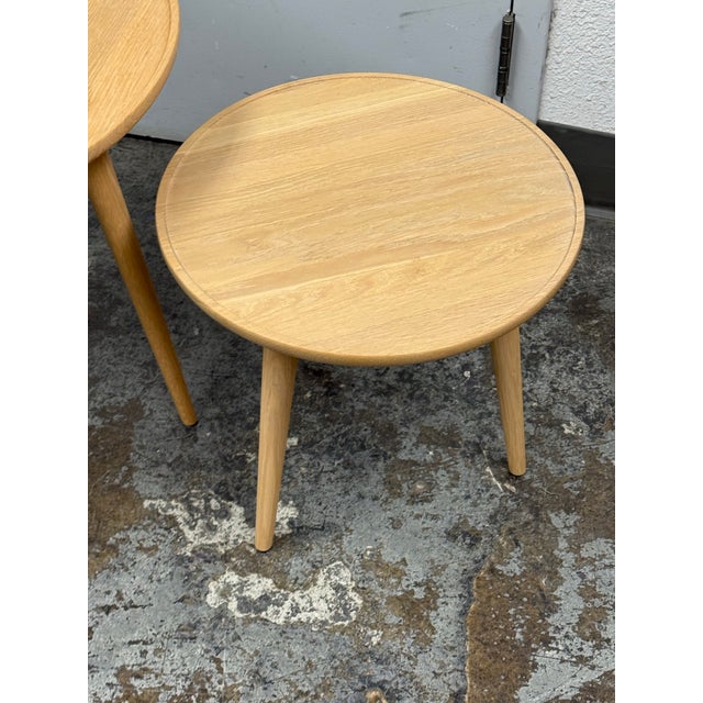 Mater Space Copenhagen for Mater Two Piece Side Tables, Set of Two For Sale - Image 4 of 12
