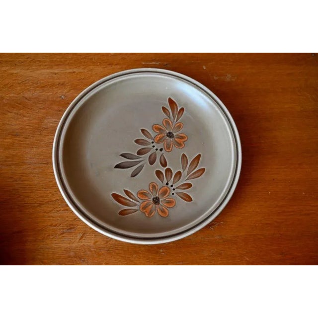 1970s Stoneware Dinnerware Service from Ateliers du Revernay, 1970s, Set of 30 For Sale - Image 5 of 12