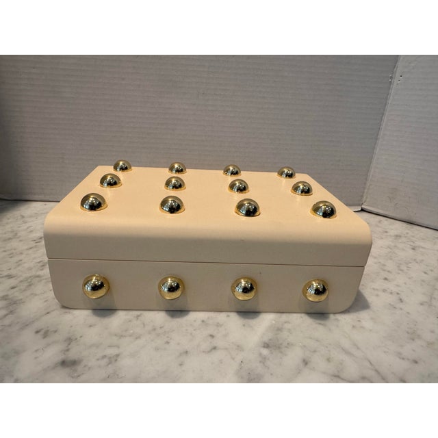 Contemporary Lacquered Decorative Box For Sale In New York - Image 6 of 8