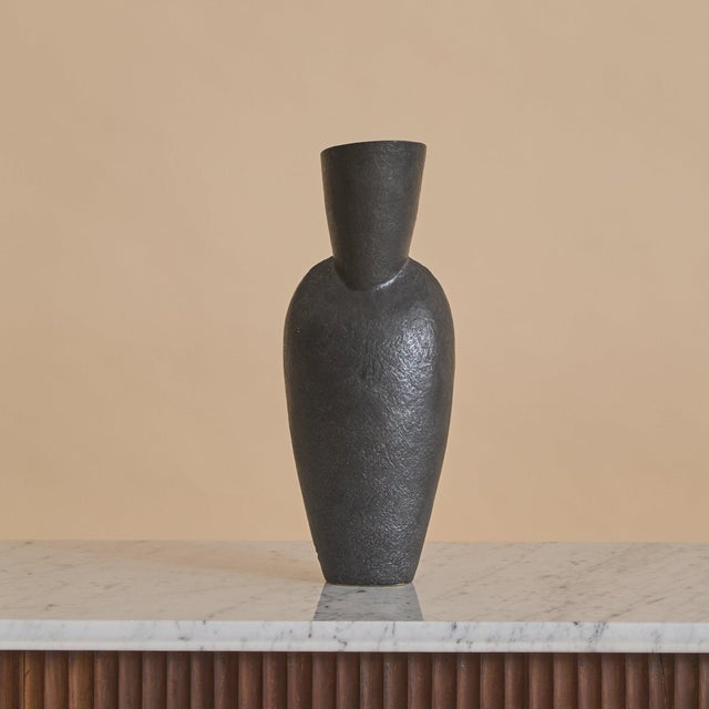 Contemporary French Ceramic Vase by André Bloch For Sale - Image 4 of 8