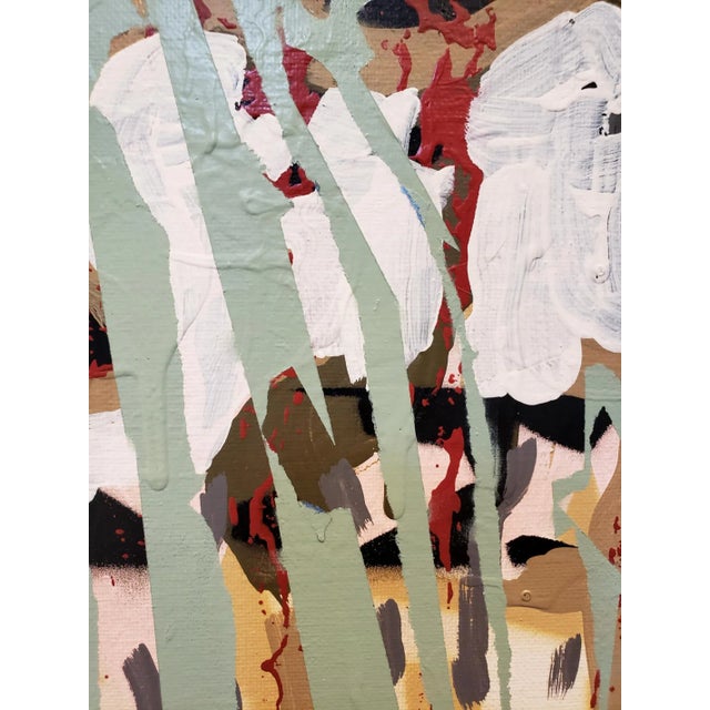 Lionel Lamy Contemporary Abstract Painting by Lionel Lamy "Ozymandias" For Sale - Image 4 of 6