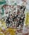 American Purvis Young (American, 1943–2010) – Untitled (Equestrian Procession & Haloed Figures), Mixed Media & Collage on Rag Paper, C. 1990s For Sale - Image 3 of 10