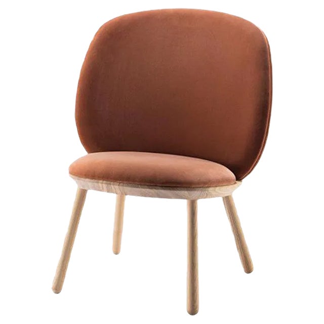 Naïve Low Chair in Terracotta by etc.etc. for Emko For Sale