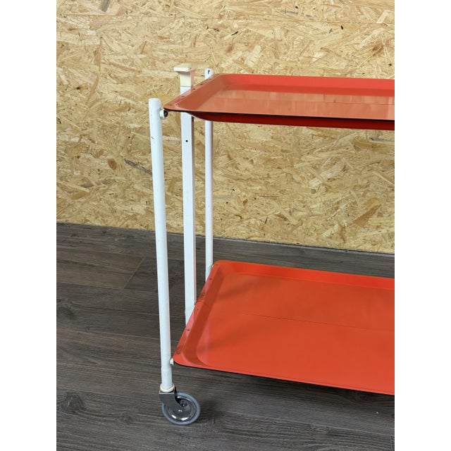 Vintage Space Age Serving Trolley, 1970s For Sale - Image 11 of 18