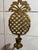 Pair of Vintage Brass Pineapple Wall Candle Sconces For Sale - Image 9 of 9