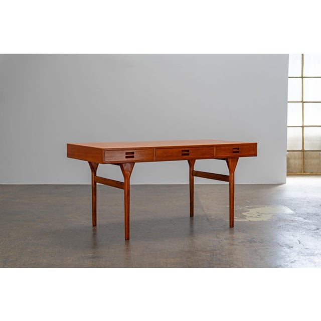 1960s Teak Desk by Nanna Ditzel for Søren Willadsen, 1958 For Sale - Image 5 of 16