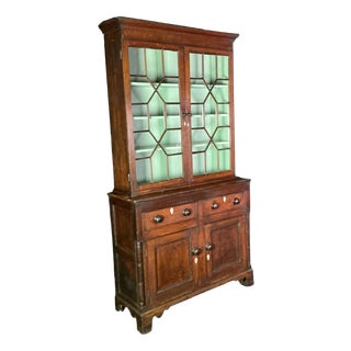 Victorian Welsh Oak Bookcase, 1840 For Sale