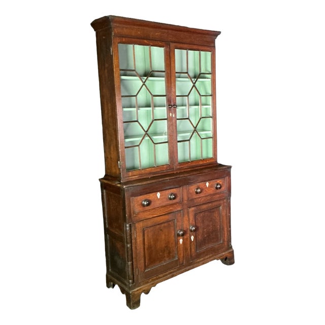 Victorian Welsh Oak Bookcase, 1840 For Sale