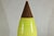 Late 20th Century Large Yellow and Brown Artisan Ceramic Vase with Teardrop Tapered Form For Sale - Image 4 of 18