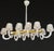 Vintage Art Deco Murano Glass Chandelier by Ercole Barovier, 1940 For Sale - Image 4 of 11