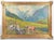 Cesare Bentivoglio, Mountain Landscape, 1920s, Oil on Canvas For Sale - Image 12 of 18