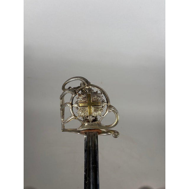 19th Century Sabre of the 2nd Company of Musketeers "Black" of the King's Household, Model 1814 Louis XVIII For Sale - Image 5 of 12