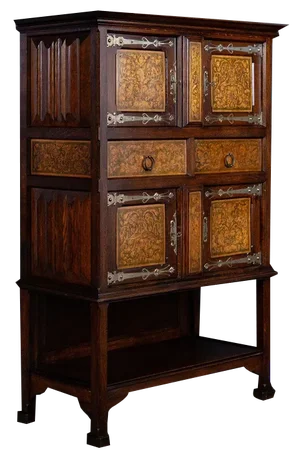 Vintage Brown Woode Cupboard