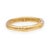 2000 - 2009 John Hardy Bamboo Collection 18k Yellow Gold Pavé Diamond Band Ring Size 7 For Sale - Image 5 of 8