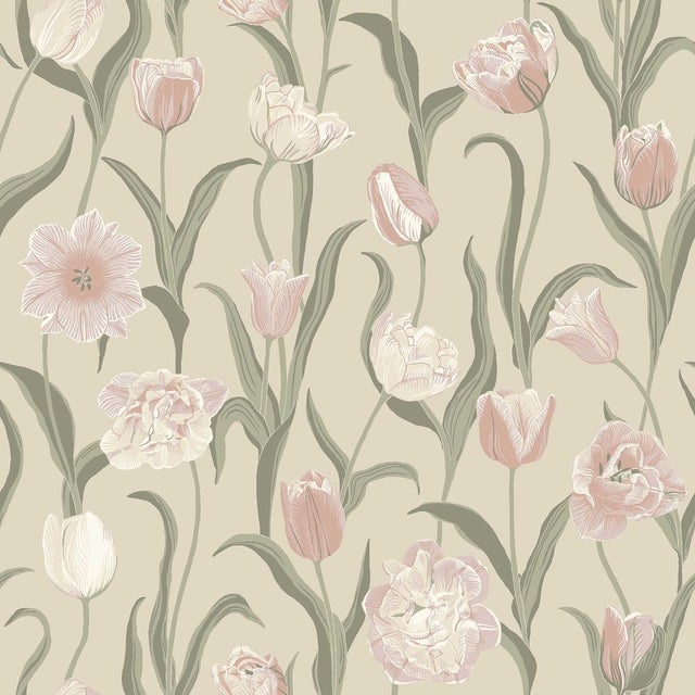 Boråstapeter La Belle Epoque Wallcovering In Blush For Sale