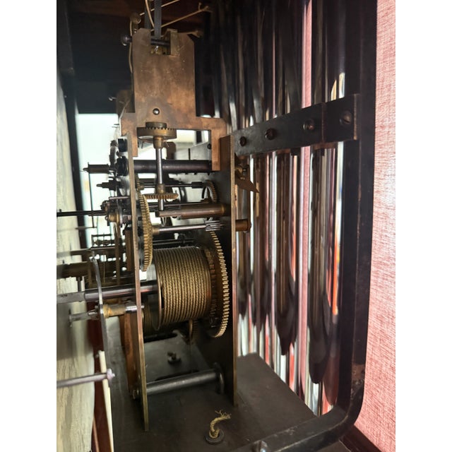 Brown Mid 19th Century Grandfather Clock For Sale - Image 8 of 8