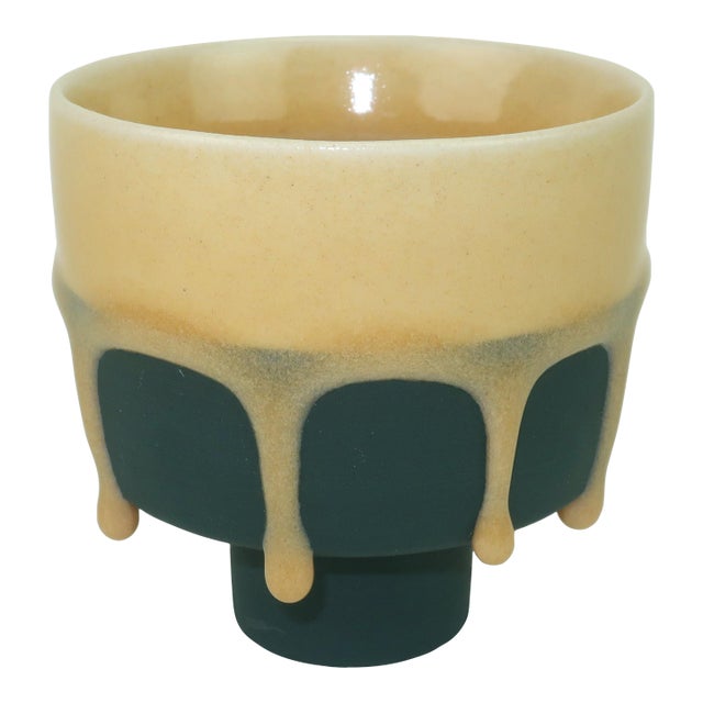 Branan Mercer 'Tea Bowl' Ceramic Art Pottery Cup For Sale