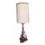 Vintage Mid-Century Spanish Revival Table Lamp With Shade For Sale
