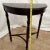 Wood Antique Demilune Console Table Italian Fluted Legs Petite Size Solid Mahogany For Sale - Image 7 of 9