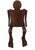 Articulated 20th Century Folk Art 54” Jointed Wooden Mannequin Oddity Sculpture For Sale In Chicago - Image 6 of 8