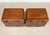 1970s 1970s Refinished Walnut Brutalist Nightstands - A Pair For Sale - Image 5 of 10