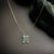 Natural Emerald Diamond Necklace 18" 14k Gold 6.04 TCW Certified For Sale - Image 11 of 12