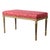 This is a very elegant pair of Louis XVI Style Gilt Wood Benches from the Late 19th century. This pair refined by the...