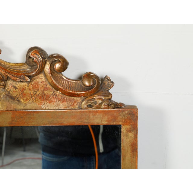 Wood Pair of 19th Century Carved Giltwood Fragments Mounted on Custom Metal Frames For Sale - Image 7 of 8
