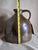 American Antique Albany Slip Stoneware Jug 19th C Merchant Tag Formosa Oolong Tea Suffield Ct For Sale - Image 3 of 18