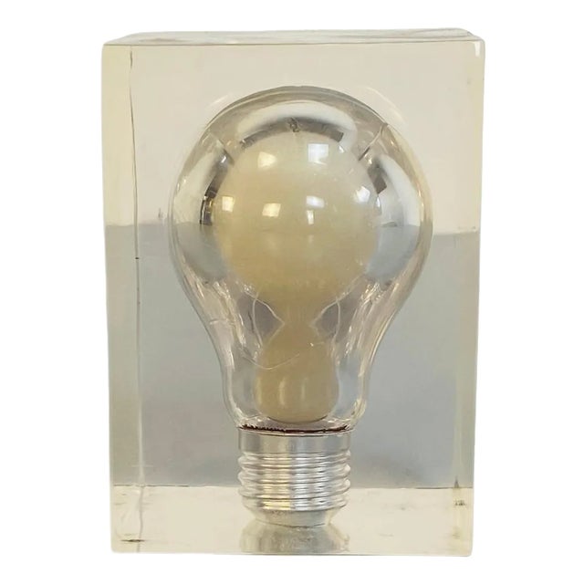 Mid-Century French Modern Acrylic Sculpture by Pierre Giraudon, 1970s For Sale