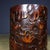 Wood Vintage Chinese Bamboo Carved "Lotus & Crab" Brush Pot - 480g For Sale - Image 7 of 9