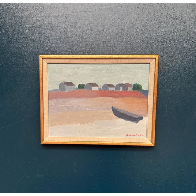 Raymond Wallentin, Byxelkrok, 1975, Oil & Oil on Canvas, Framed For Sale - Image 16 of 18