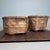 Antique Bamboo Baskets with Washi Paper, Japan, Set of 2 For Sale - Image 14 of 14