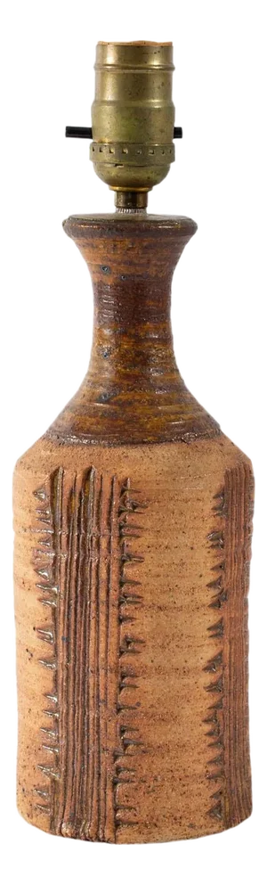 Tue Poulsen Danish Stoneware Ceramic Table Lamp