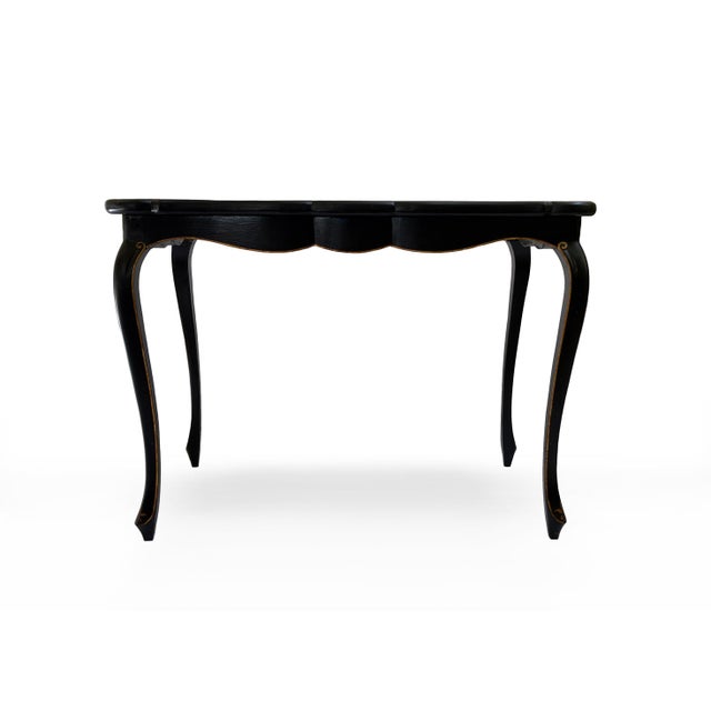 Made in Los Angeles. This is a one-of-a-kind decorative art table of museum quality.