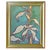 2020s Original Botanical Leaf Diptych — Teal & Olive Studies, Oil Sticks on Canvas, 12" X 16" Each, by Tatiana Duperault For Sale - Image 5 of 7
