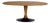 Mid-Century Modern Oval Ash Tulip Coffee Table from Drevotvar Jablonné Nad Orlicí, 1960s For Sale